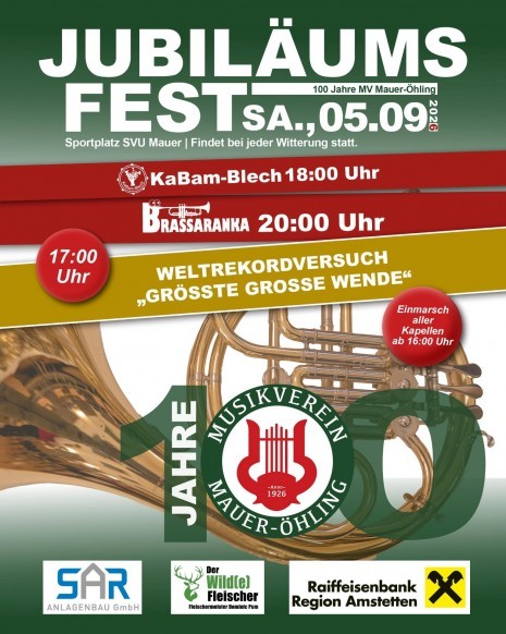 Jubiläumsfest Mauer